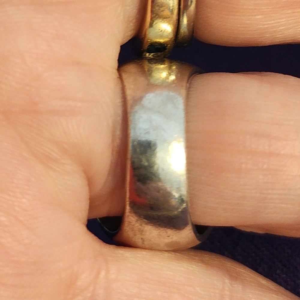 Hammered Silver Ring - image 6